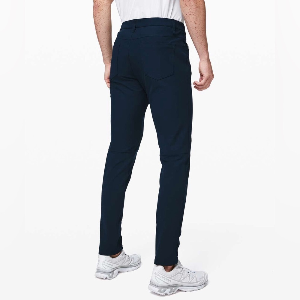 Lululemon ABC Pant Slim *Warpstreme" True Navy (First Release) sz 30(?) - Picture 4 of 17